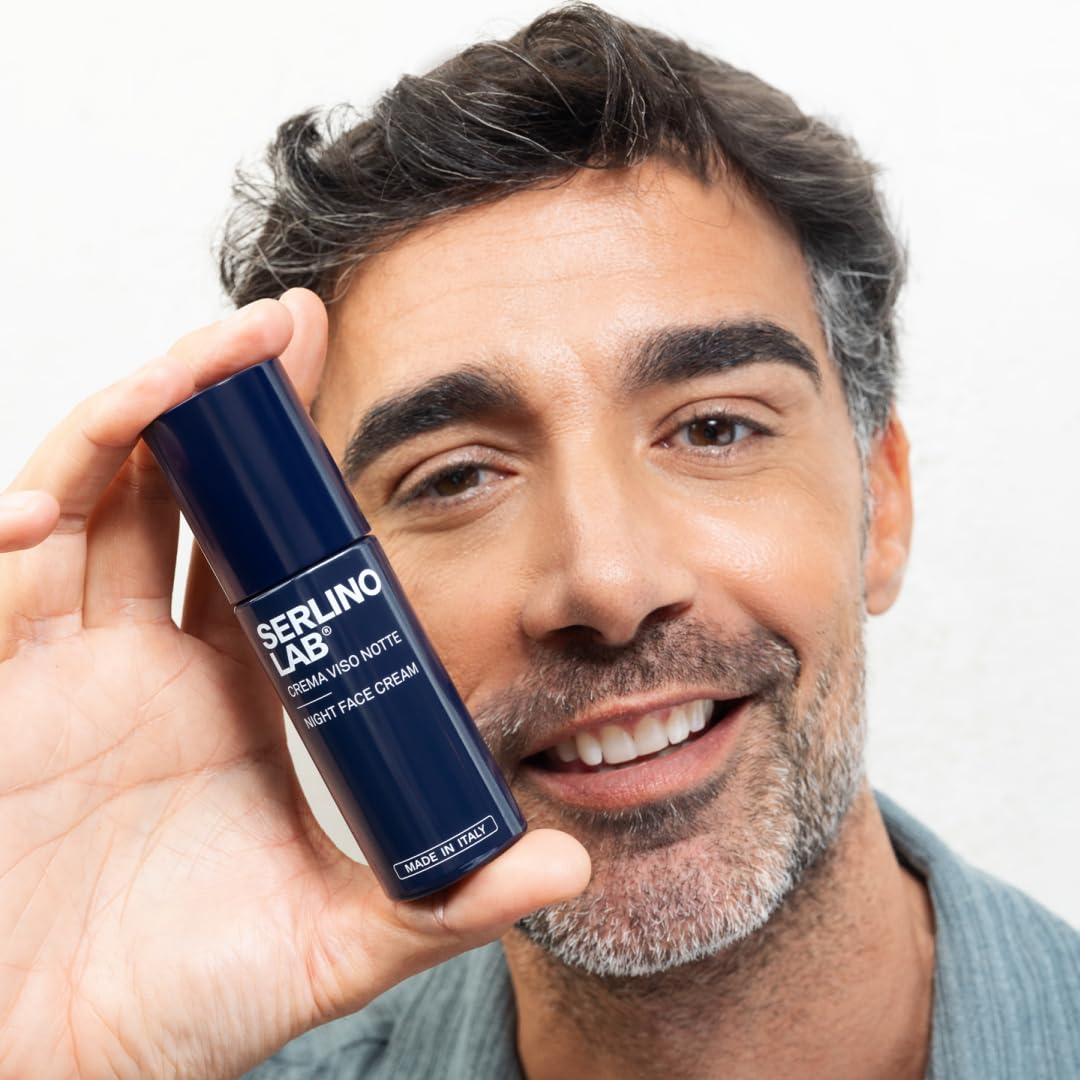 Hyaluronic acid in Serlino Lab cream delivers lasting moisture