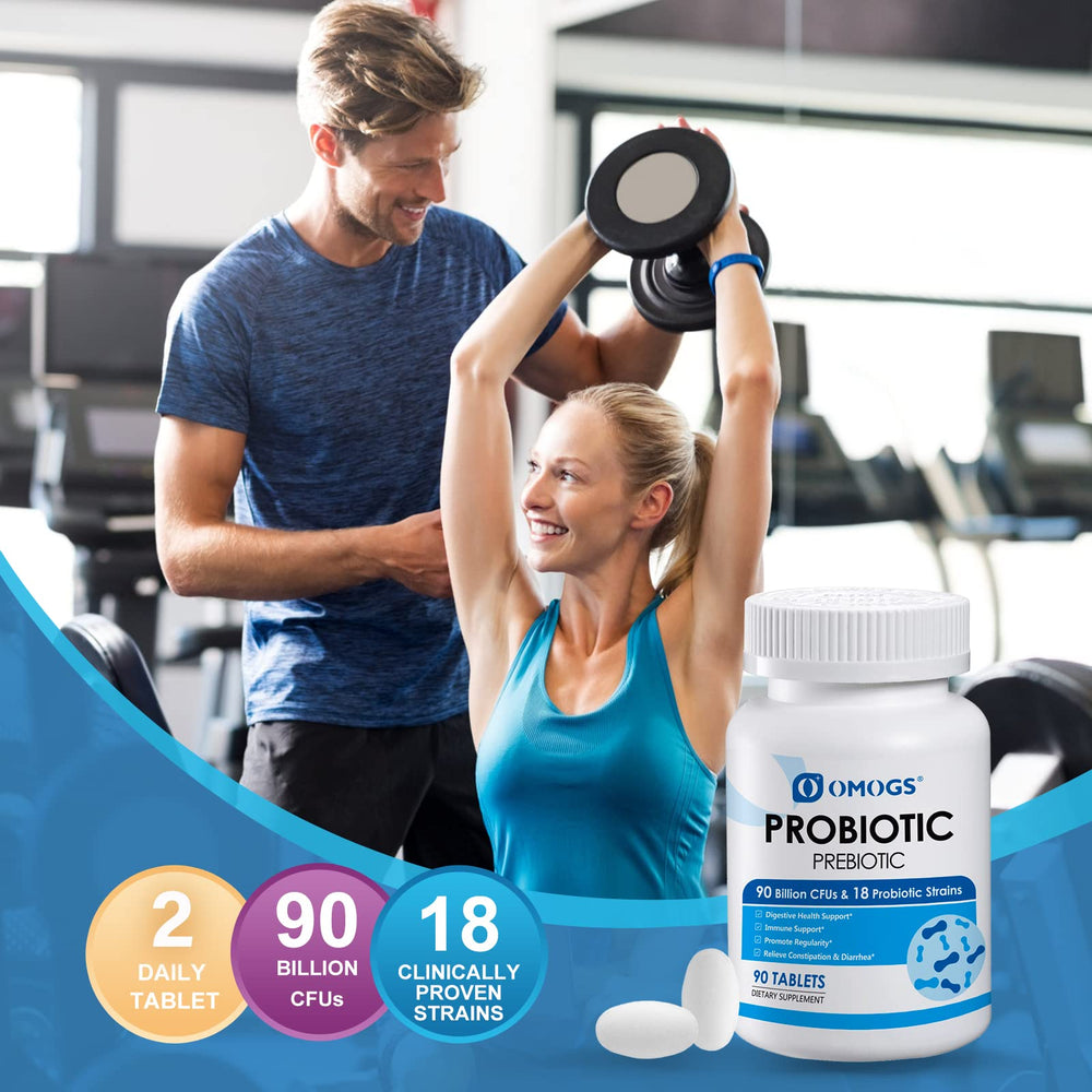 Allergen-free OMOGS Probiotics formula suitable for diverse diets.
