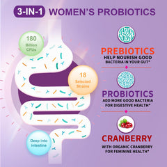 Two-bottle OMOGS probiotic set arranged for daily use