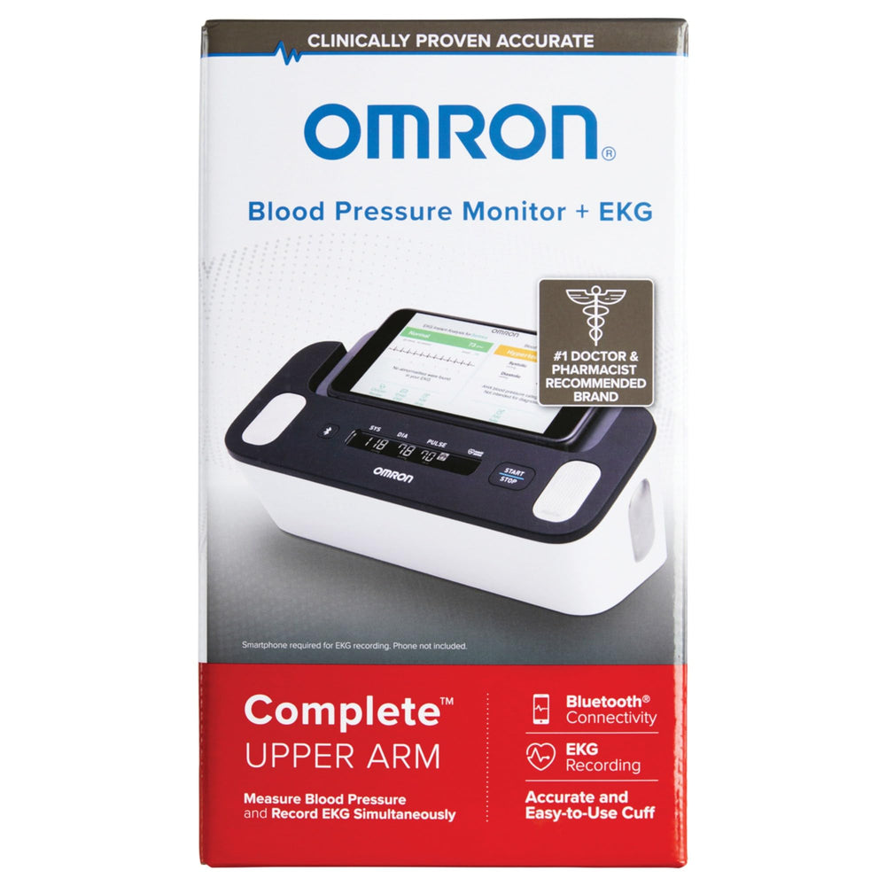 Omron BP monitor storage case keeps device and cuff neatly organized