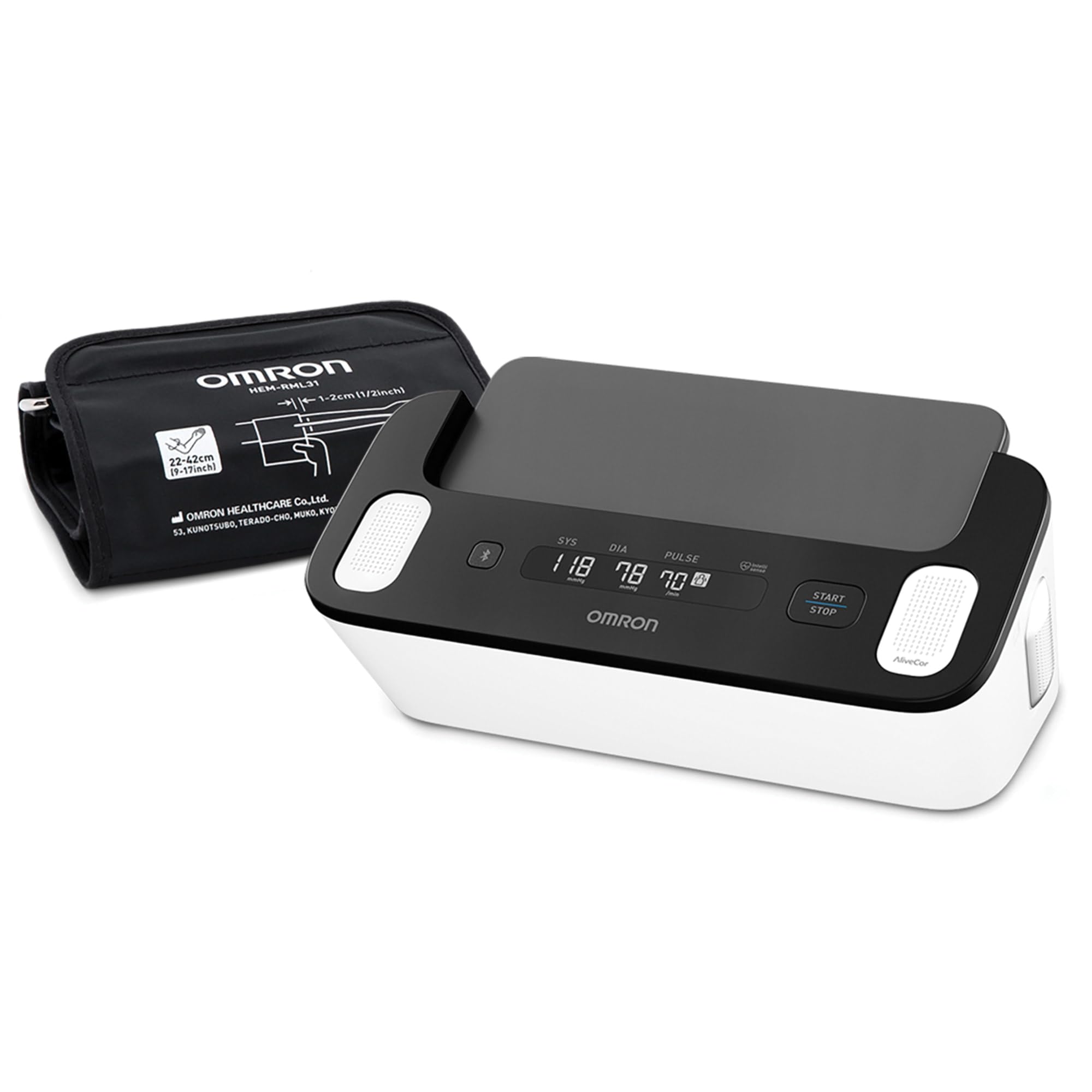 Omron Complete BP EKG monitor cuff 9-17 inches fits a wide range of arms for accurate readings