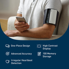 OMRON Evolv ComFit cuff 9 to 17 inches provides secure fit and comfort