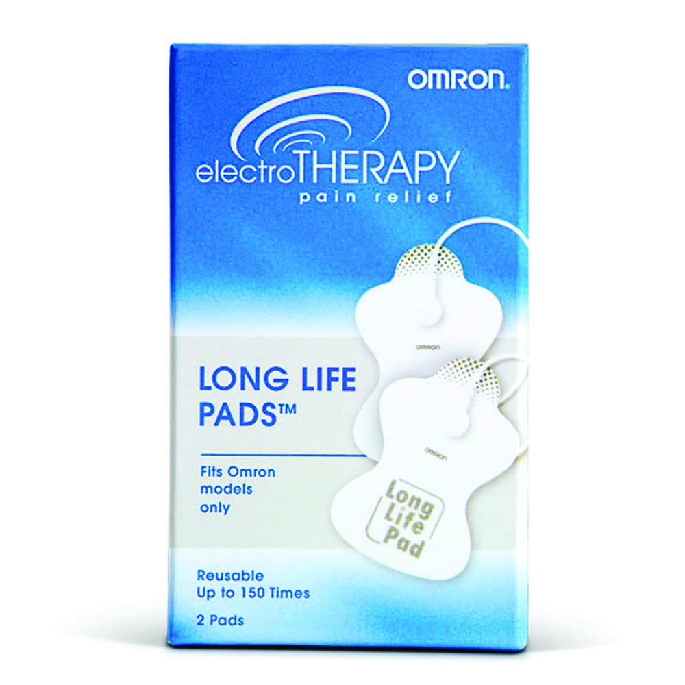 OMRON Long Life Pads reusable and washable for cost-effective sessions.