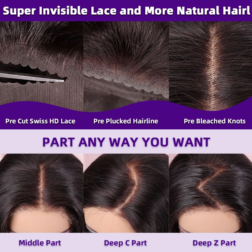 Omswet Wear and Go Bob Wig heat styling ready for restyling with tools.