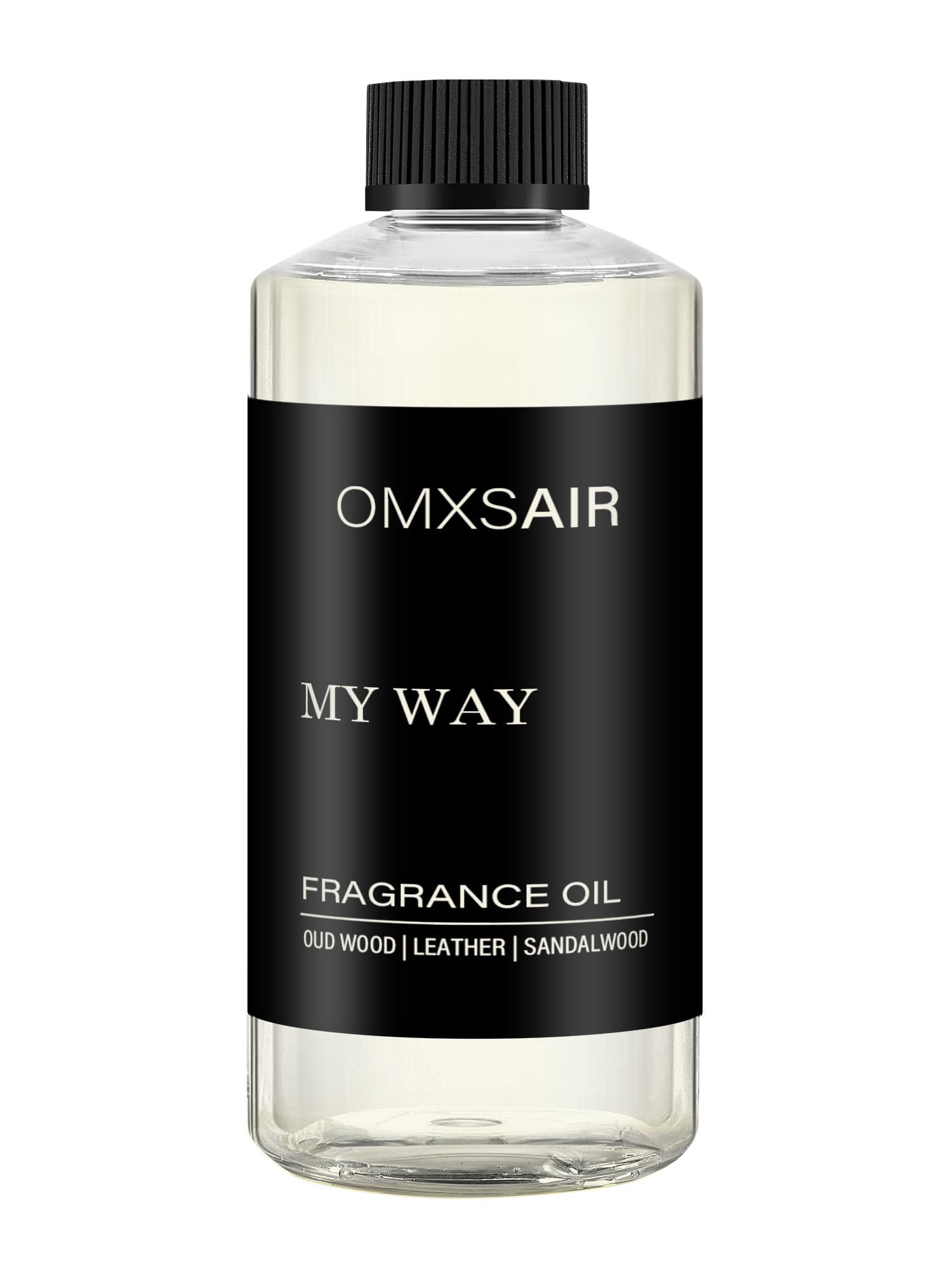 omxsair My Way diffuser oil bottle with sandalwood notes for luxurious home fragrance
