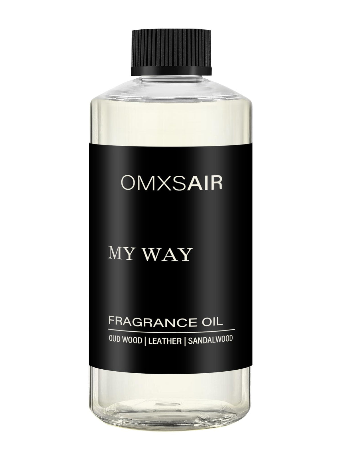 omxsair My Way diffuser oil bottle with sandalwood notes for luxurious home fragrance