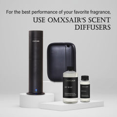 omxsair sandalwood cedarwood iris notes illustrate rich scent profile