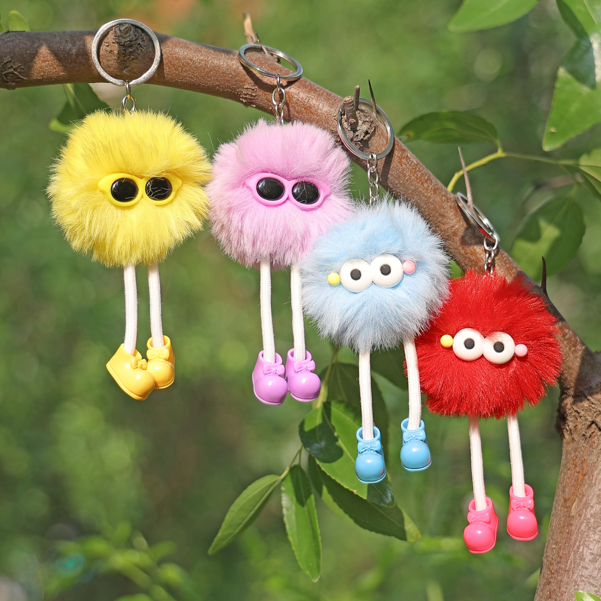 OMyFav bulk party favors plush keychains ideal for events.