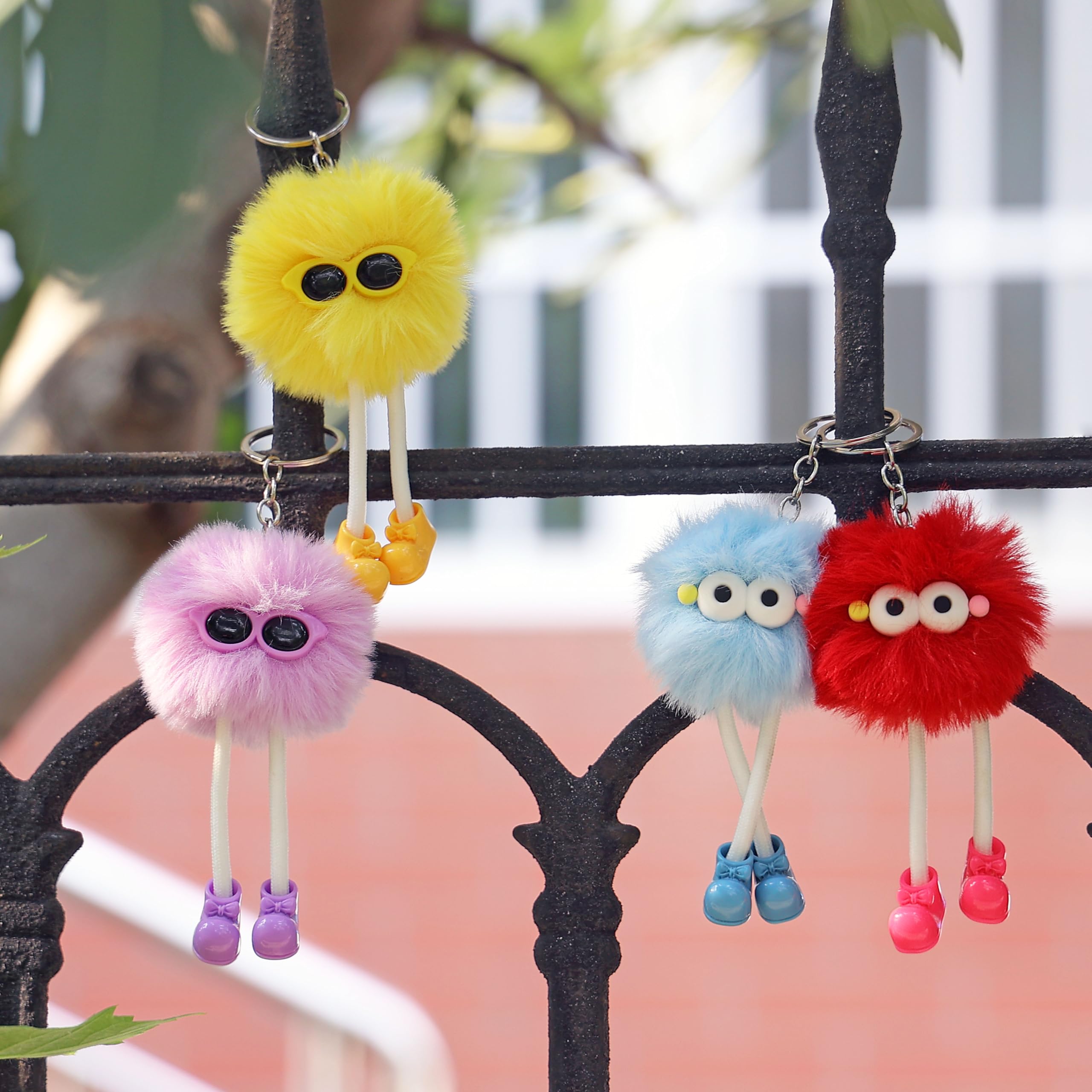 OMyFav non-toxic plush keychains designed for kids' accessories safety.