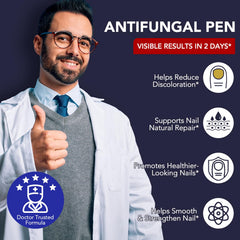 OMZOK Toenail Fungus Pen precision applicator targets affected nails precisely.