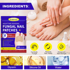 Patch on nail with soft fabric demonstrates gentle, breathable wear.