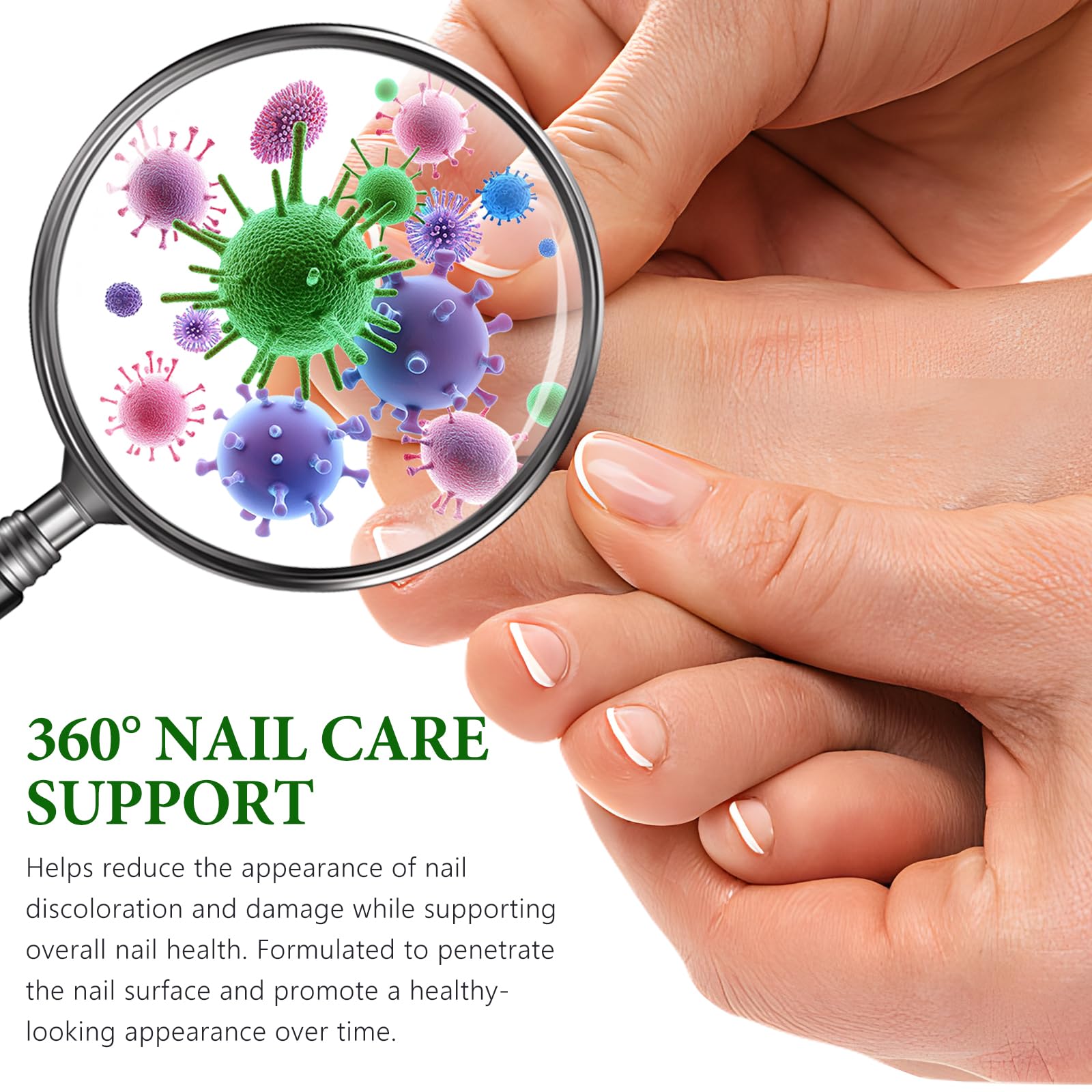 OMZOK travel-friendly kit for nails on the go