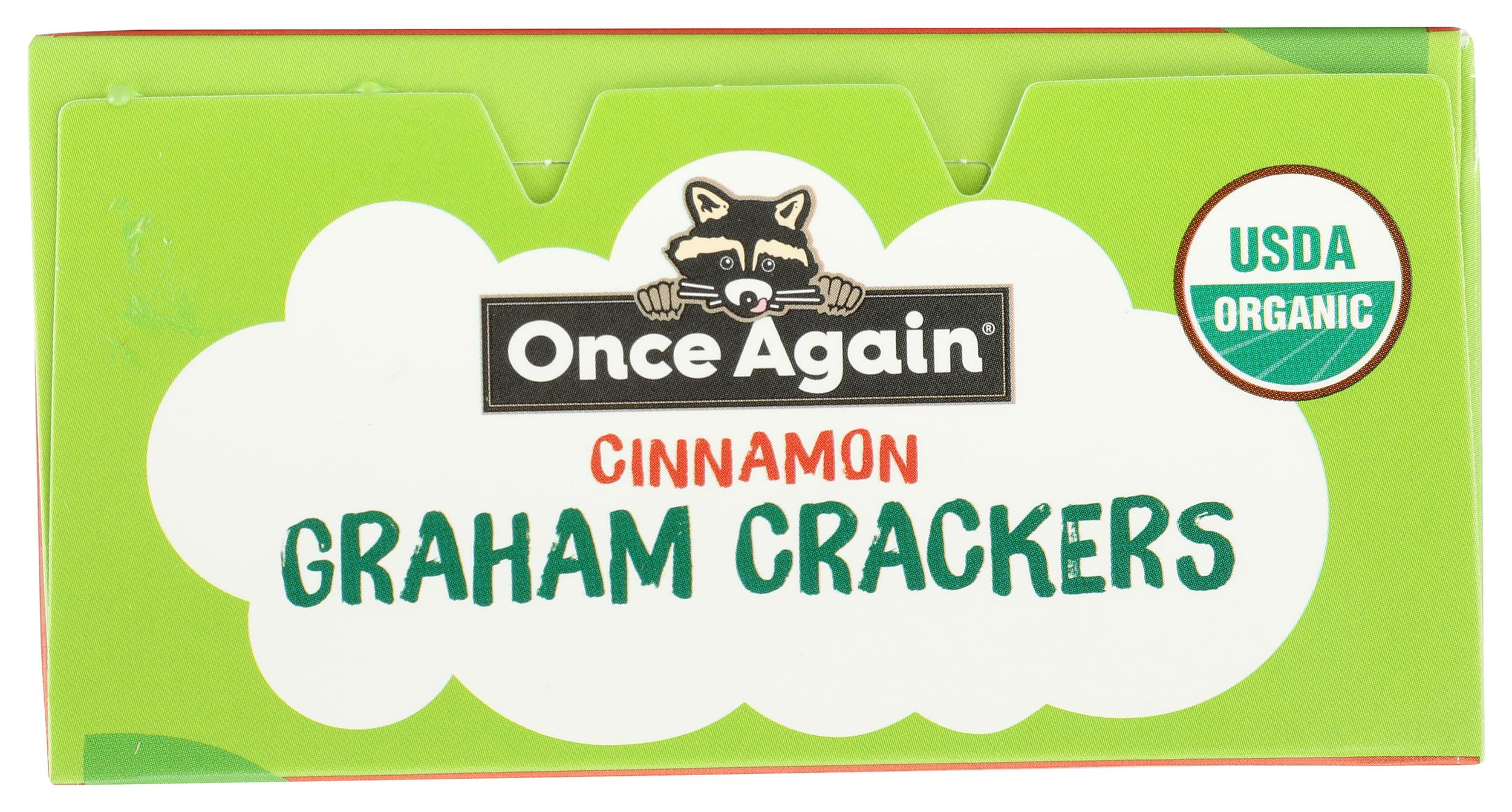 Once Again Organic Cinnamon Graham Crackers lunchbox-ready snack for busy days.