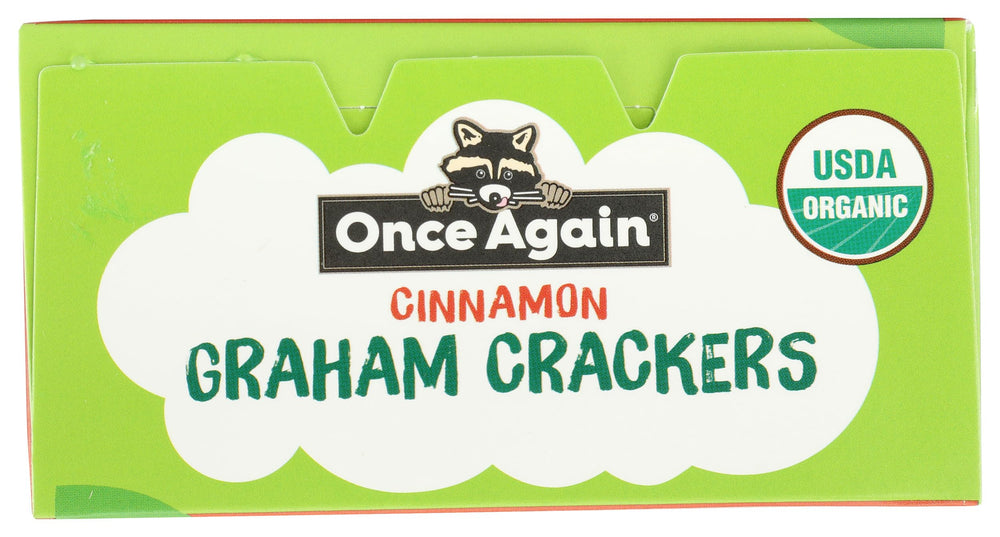 Once Again Organic Cinnamon Graham Crackers lunchbox-ready snack for busy days.