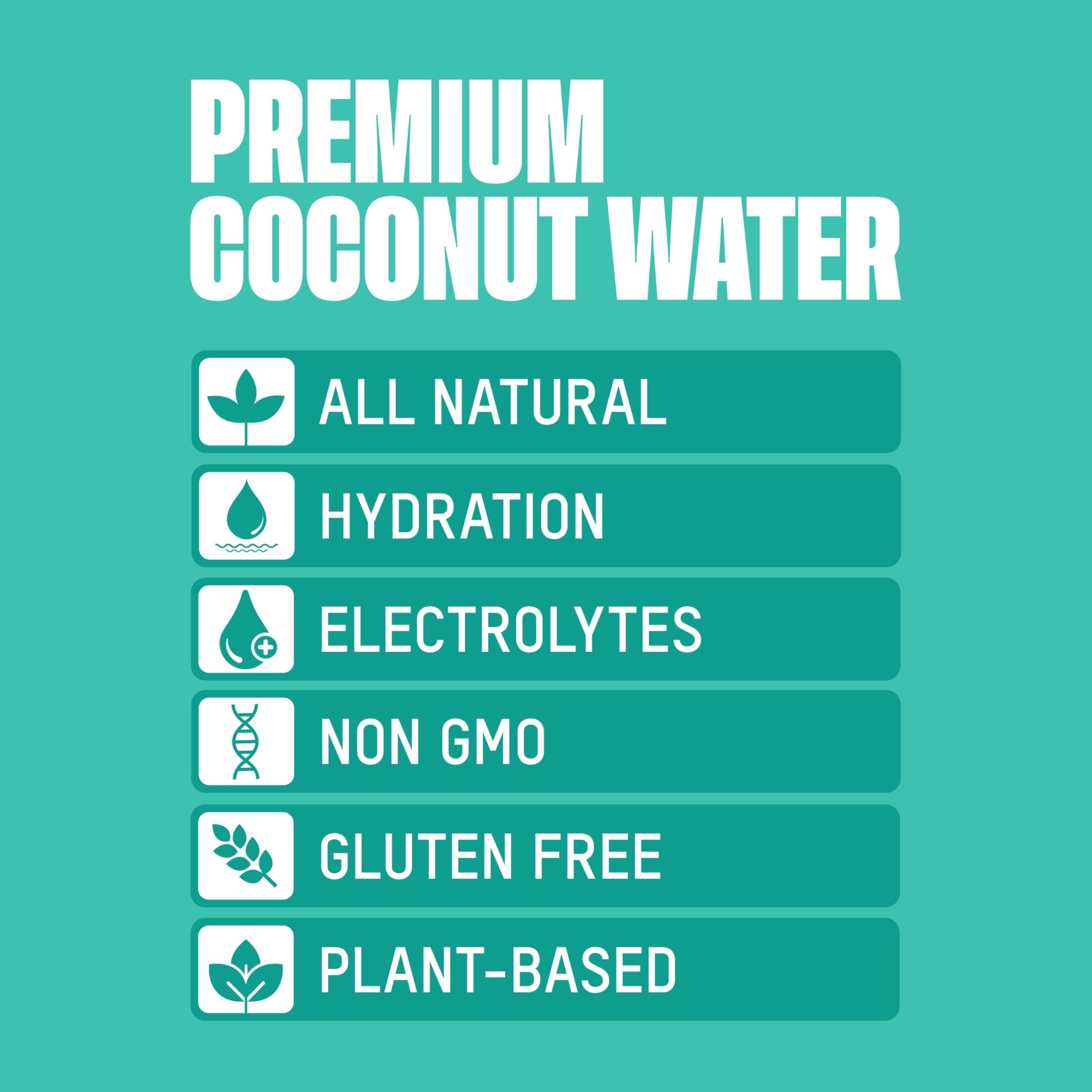 Once Upon a Coconut glass with ice presents a cool, thirst-quenching moment.