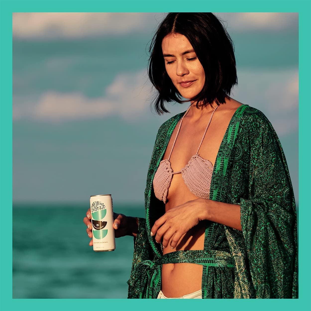 Once Upon a Coconut pack of 12 on display for convenient multi-pack hydration.