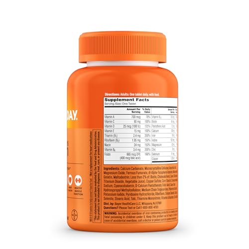 One A Day Women’s Multivitamin bottle on kitchen counter for daily wellness