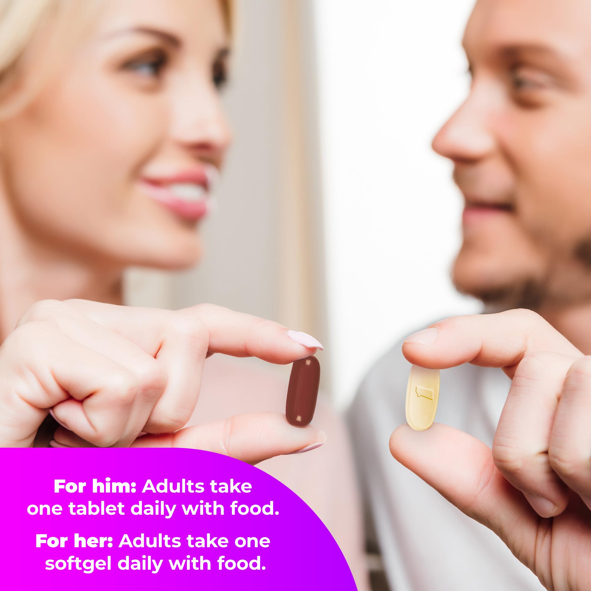 ONE A DAY women's prenatal softgel closeup emphasizes folic acid and essential nutrients.