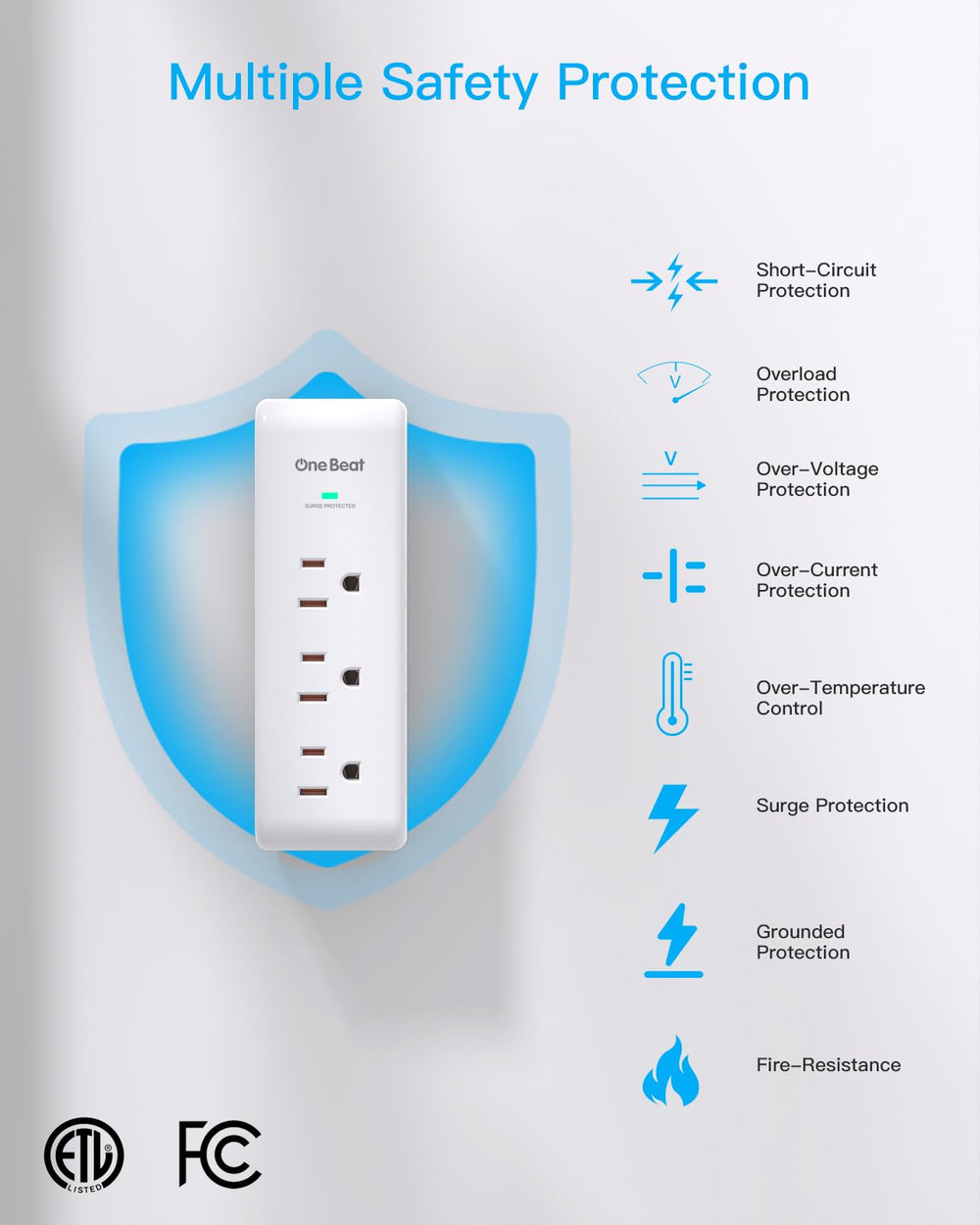 One Beat fire-resistant shell enhances safety during power use