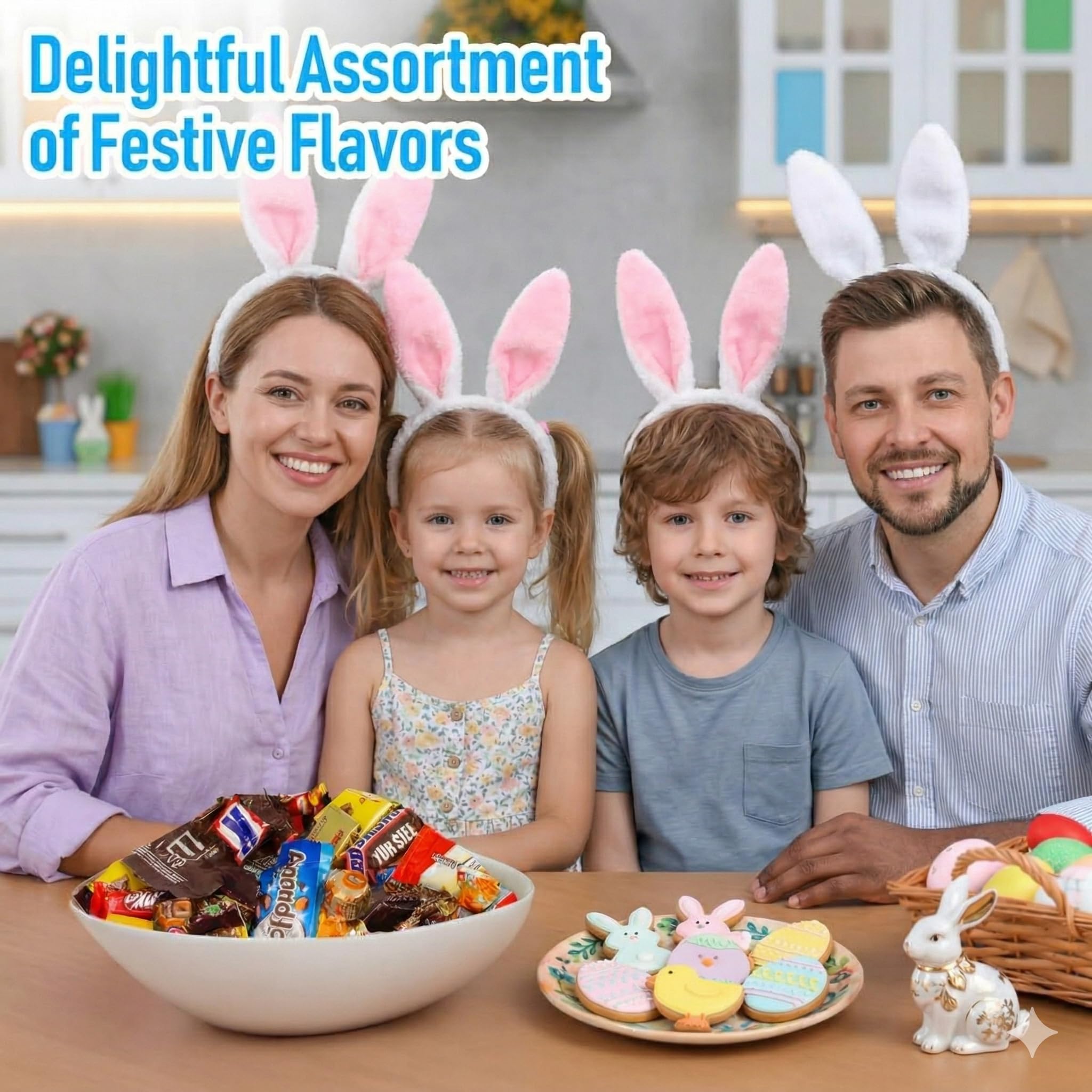 ONE CANDY WAY Easter treats, individually wrapped for fresh, convenient snacking.