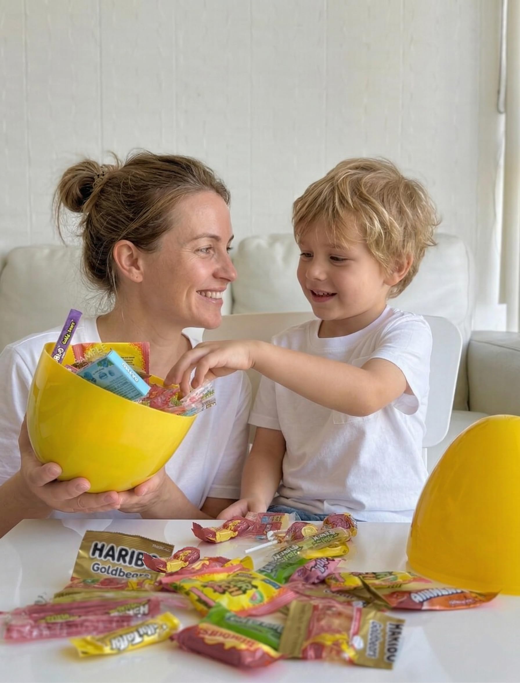 One Candy Way individually wrapped candies ensure clean, convenient snacking.