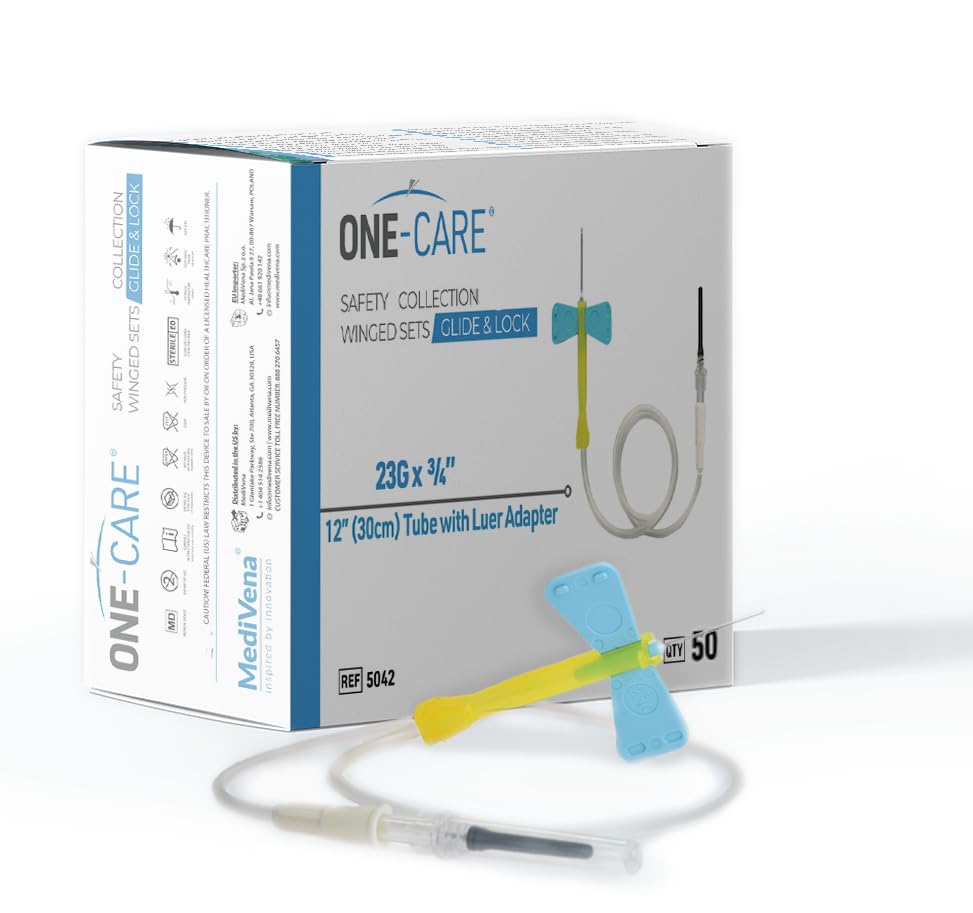 ONE-CARE 23GA 3/4-inch tube close-up for precise dispensing
