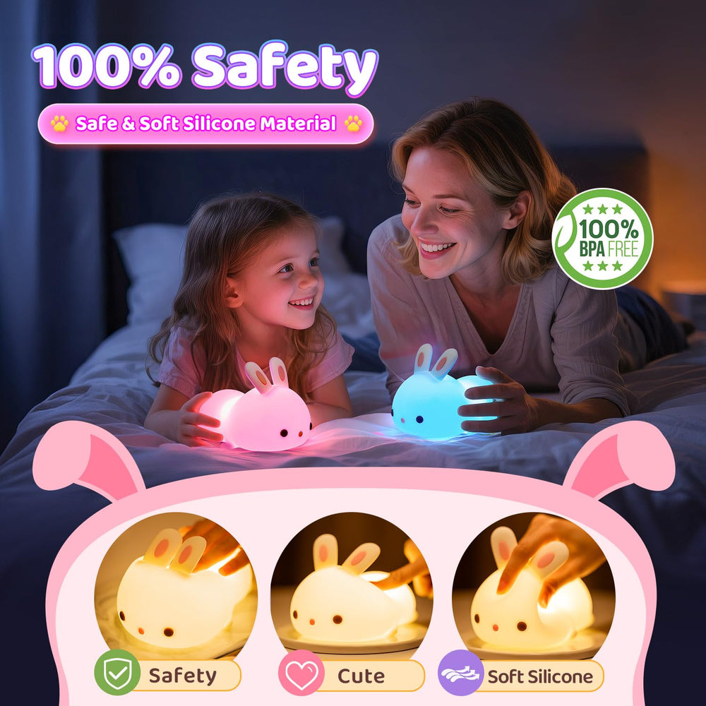 One Fire portable night light with 1200mAh battery shines all night without cords.