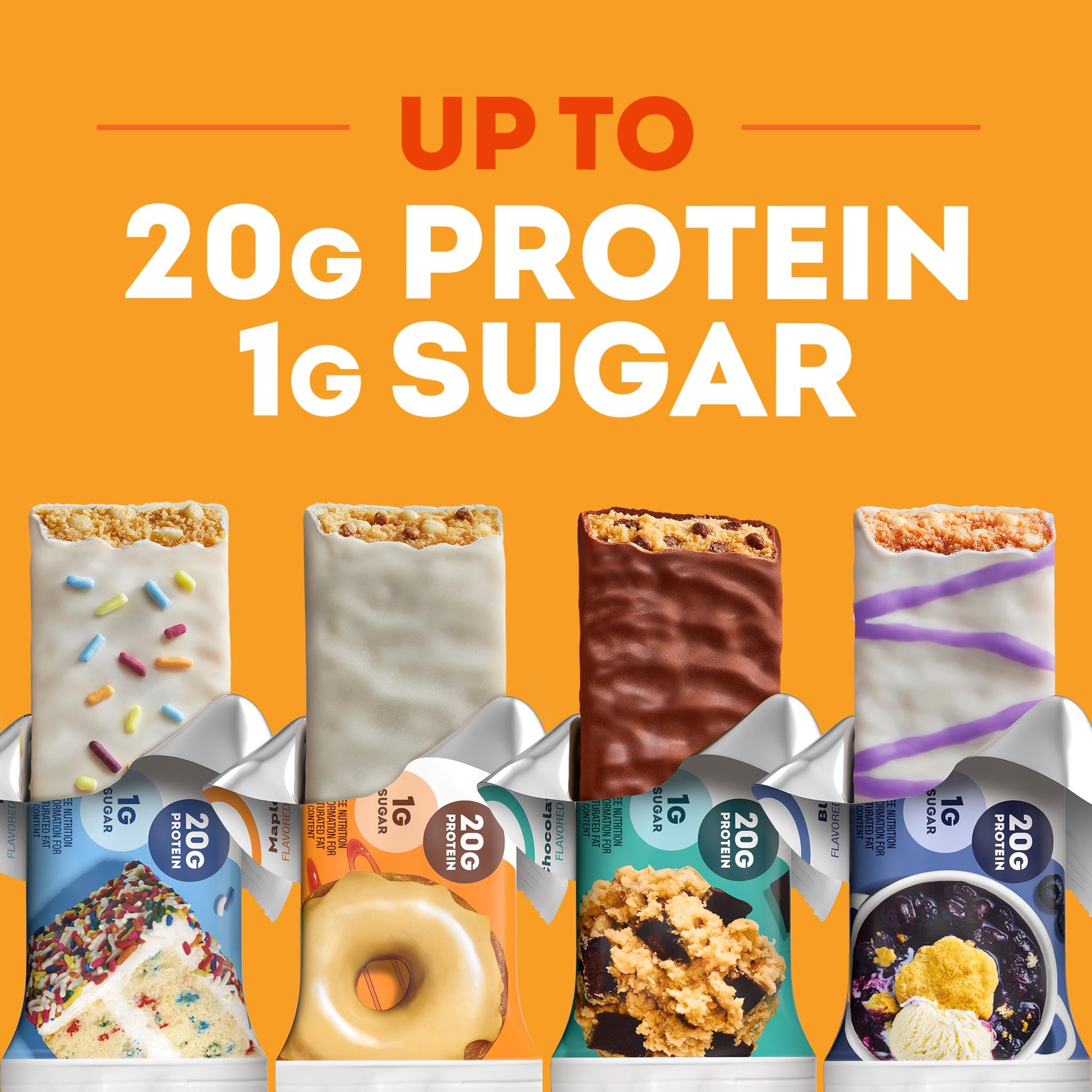 Sharing ONE Fruity Cereal bar with a gym buddy.