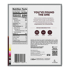 ONE Protein Bars Hershey's Double Chocolate packaging highlighting gluten-free formula and 18g protein per bar.