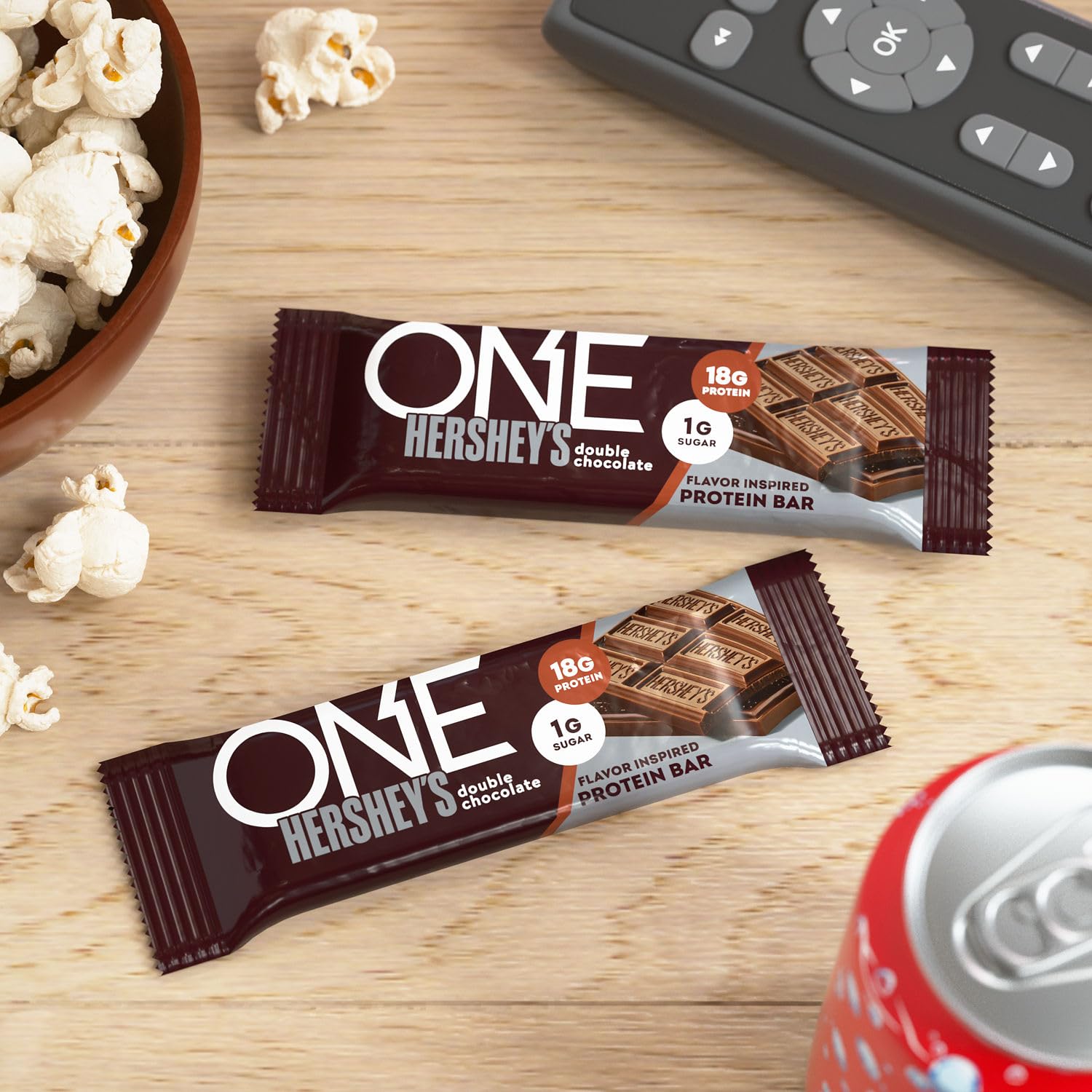ONE Protein Bars displayed as a pantry staple for easy meals.