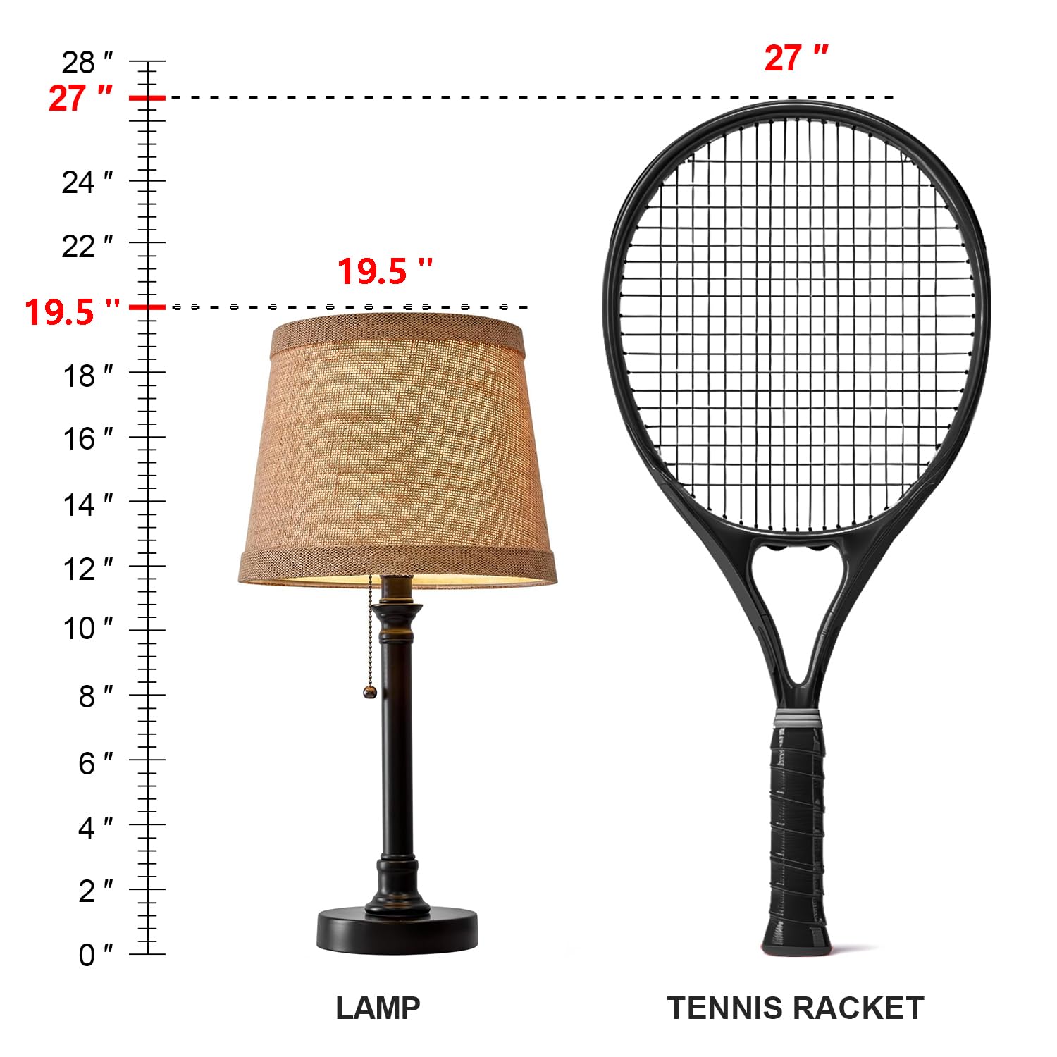 Oneach black table lamp designed for desk use and focused reading
