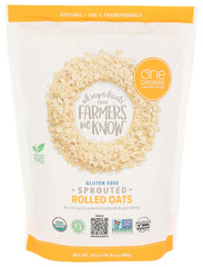 One Degree Organic Gluten Free Sprouted Oats 24oz bag for hot cereal