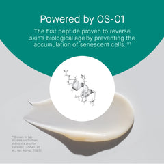 oneskin BODY OS-01 peptide jar; rich cream to nourish skin's barrier.