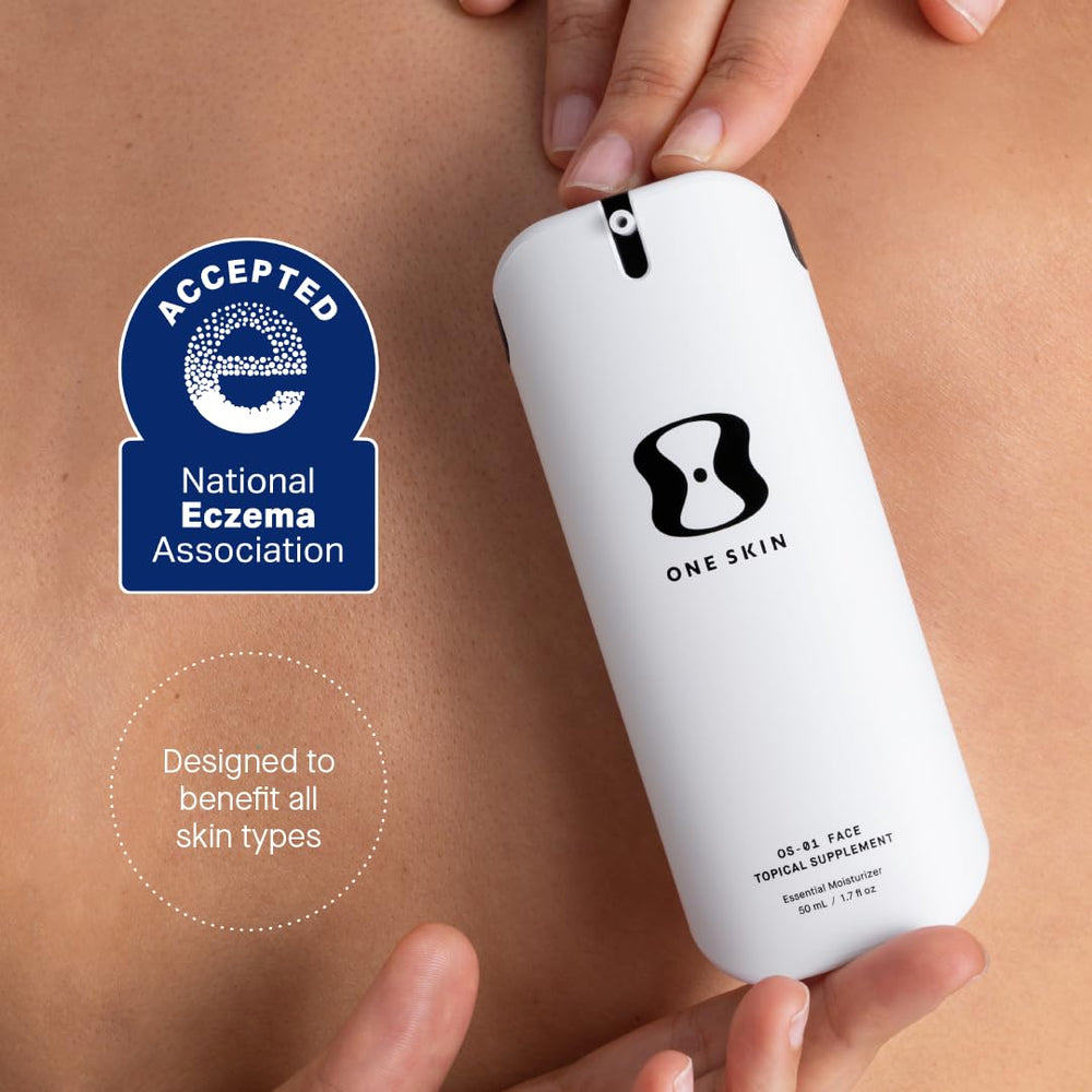 Radiance finish visible on skin after OS-01 Face use.