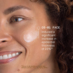 Morning application of OS-01 Face on the face and neck.