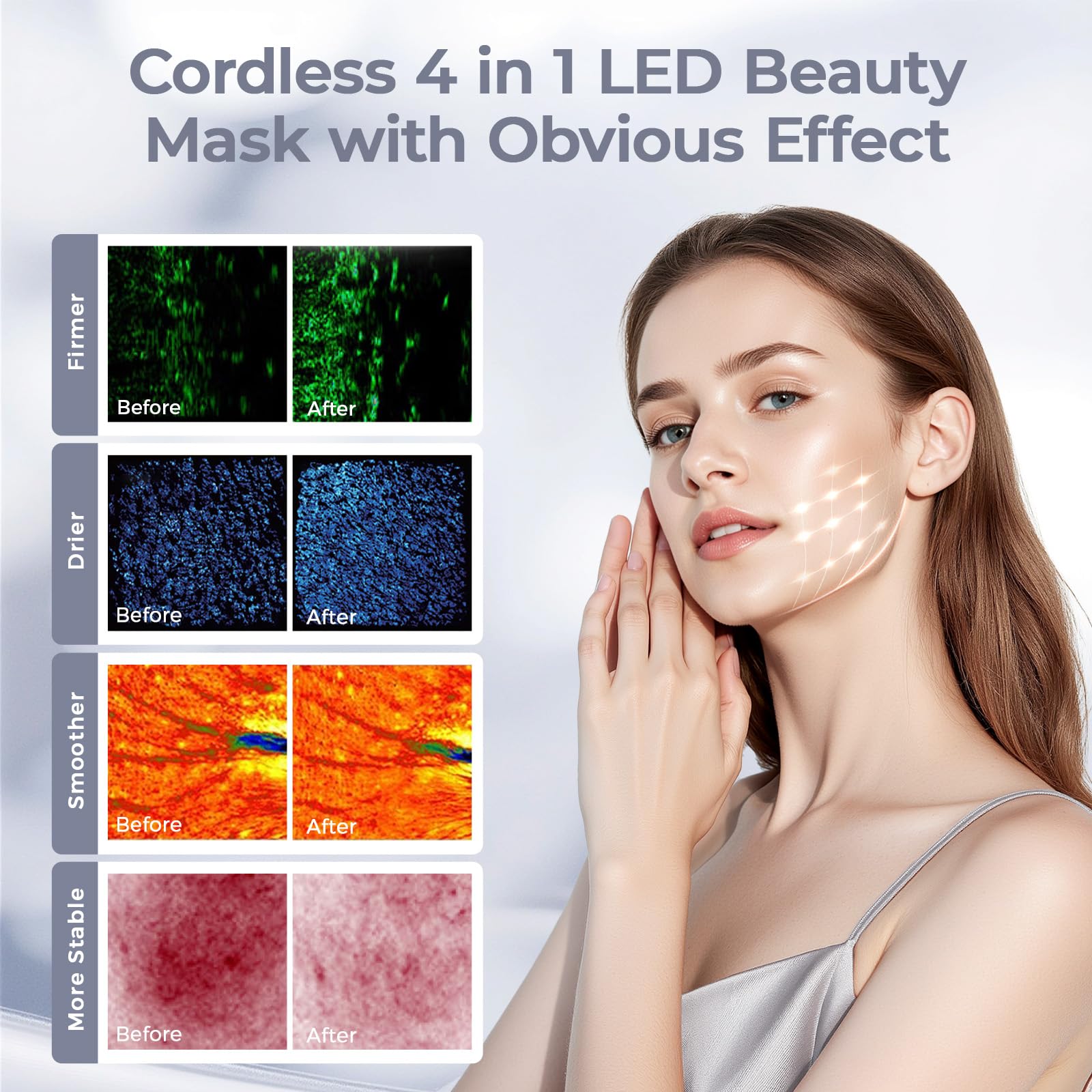 ONLUKY quick 10-minute session preset for skincare routine
