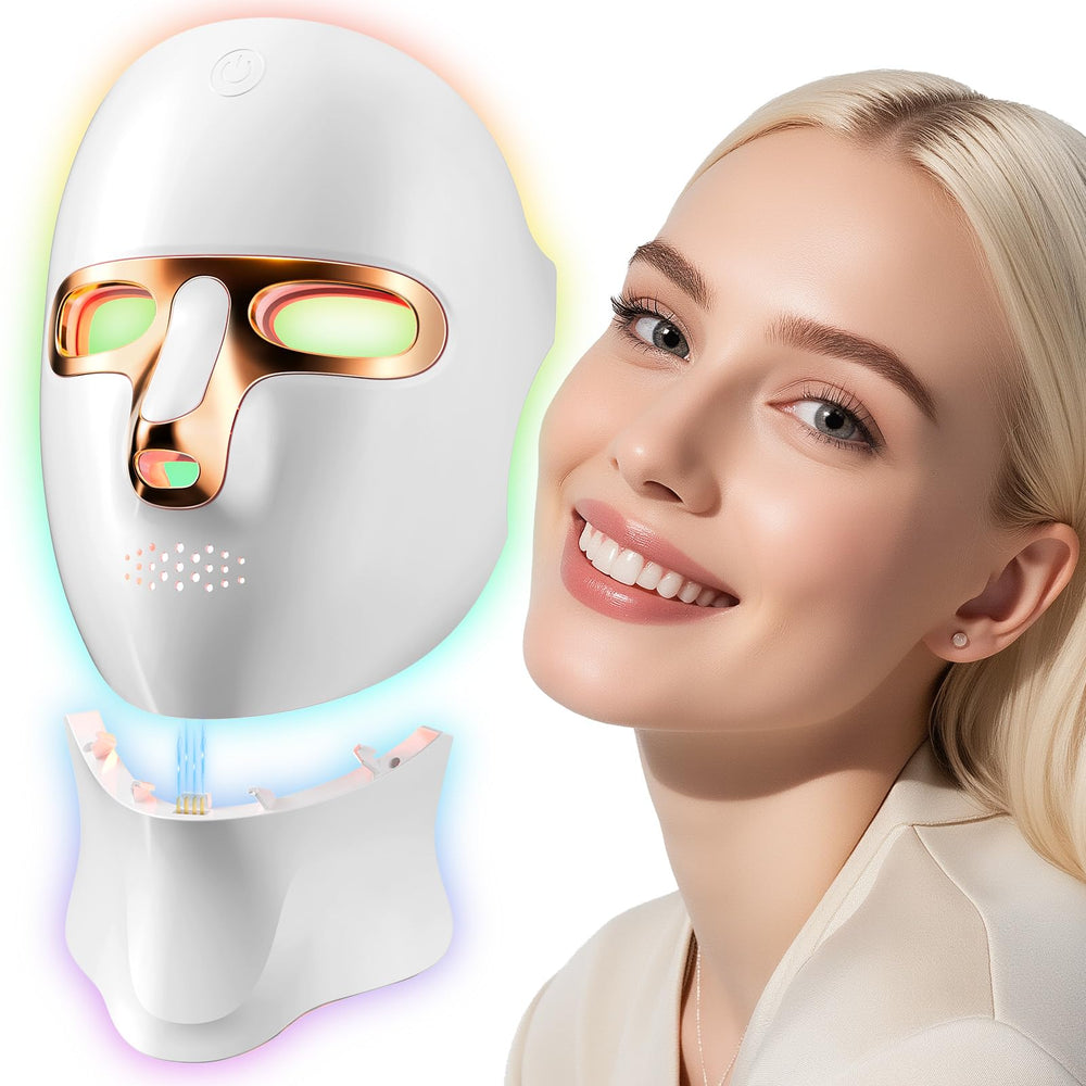 ONLUKY red light mask on the face for convenient at home skincare