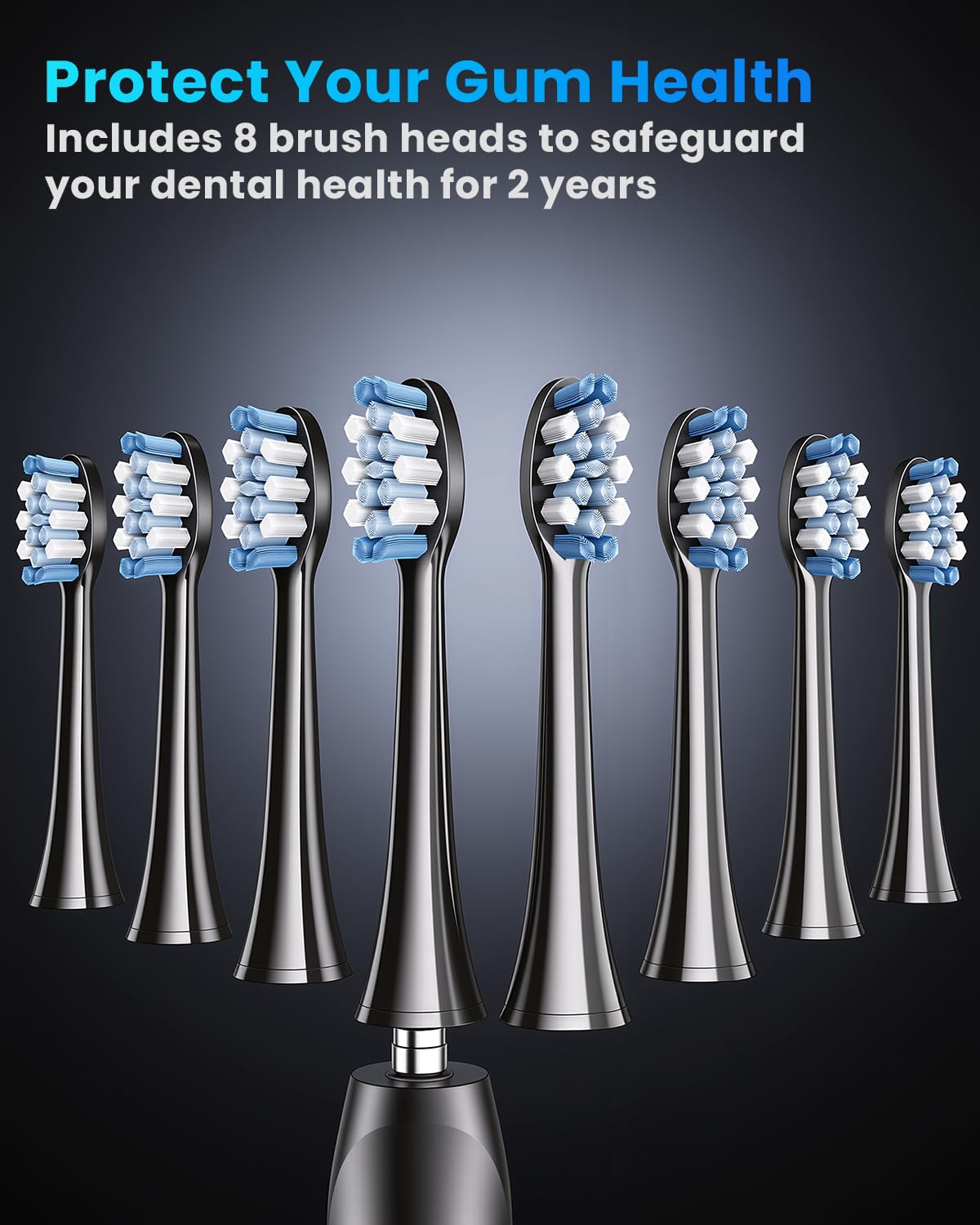 Onlyone quadrant timer reminders guide balanced brushing sessions.