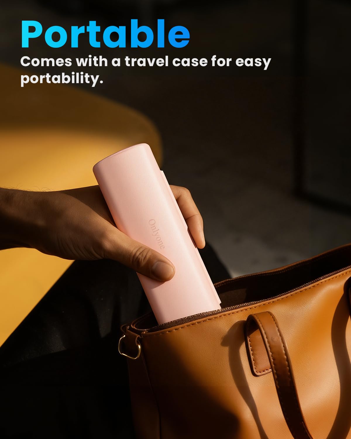 Onlyone travel case keeps your toothbrush organized on the go.