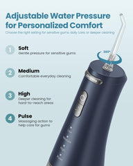 Onlyone cordless flosser with long-lasting battery for daily use.