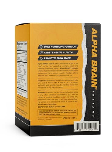 ONNIT Alpha Brain Instant packets laid out for on-the-go cognitive support