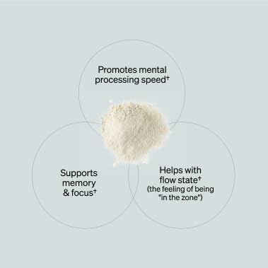 Peach-labeled ONNIT Alpha Brain Instant packaging for on-the-go use