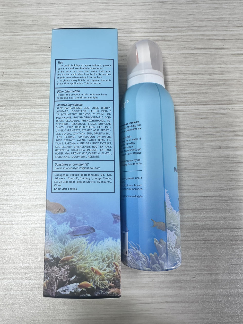 ONSART 6.76oz bottle ready for sunny-day outings and reapplication.