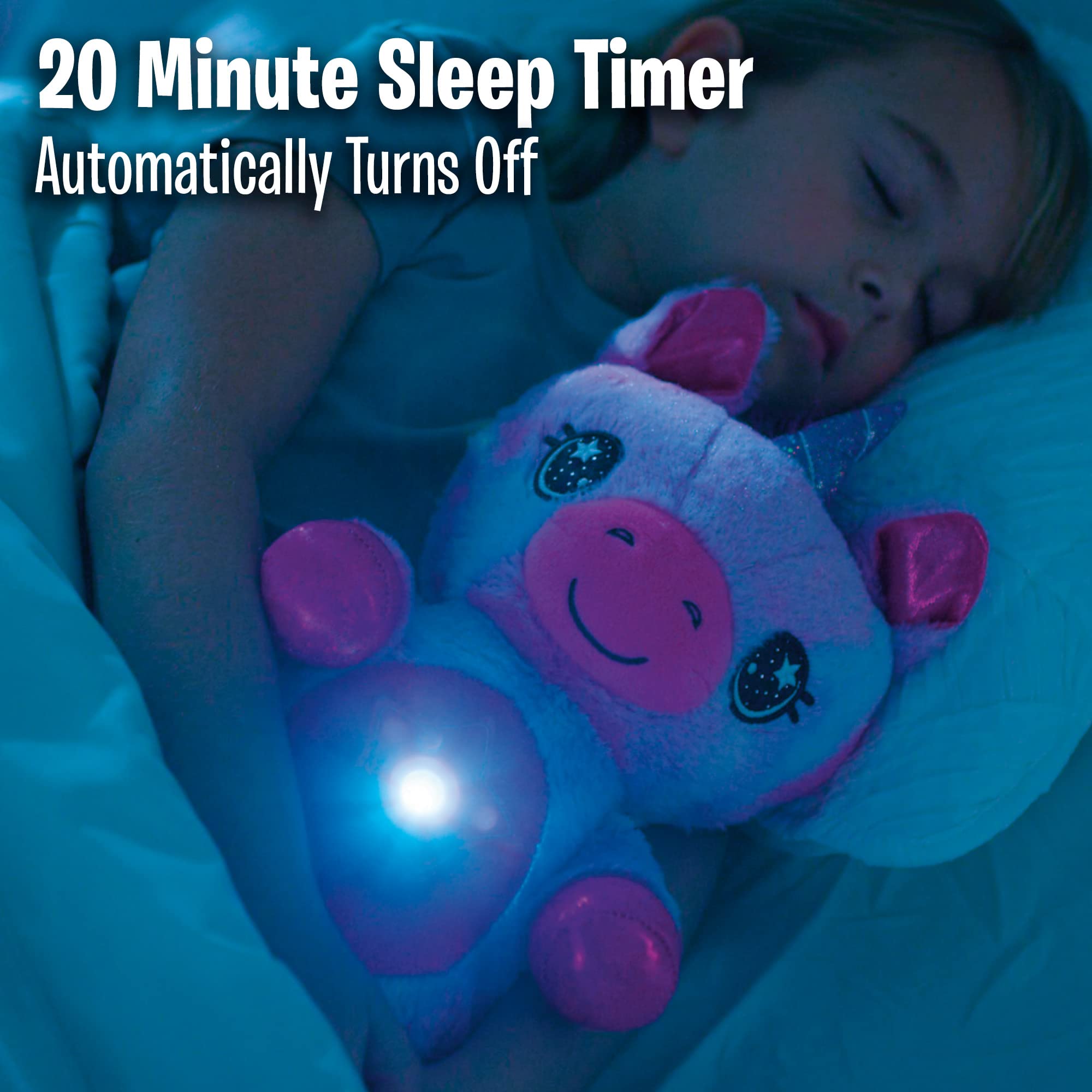 Ontel Star Belly Dream Lites Unicorn belly light casts a soft glow