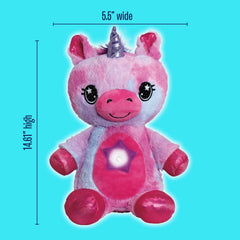 Ontel Star Belly Dream Lites Unicorn color cycle offers six hues