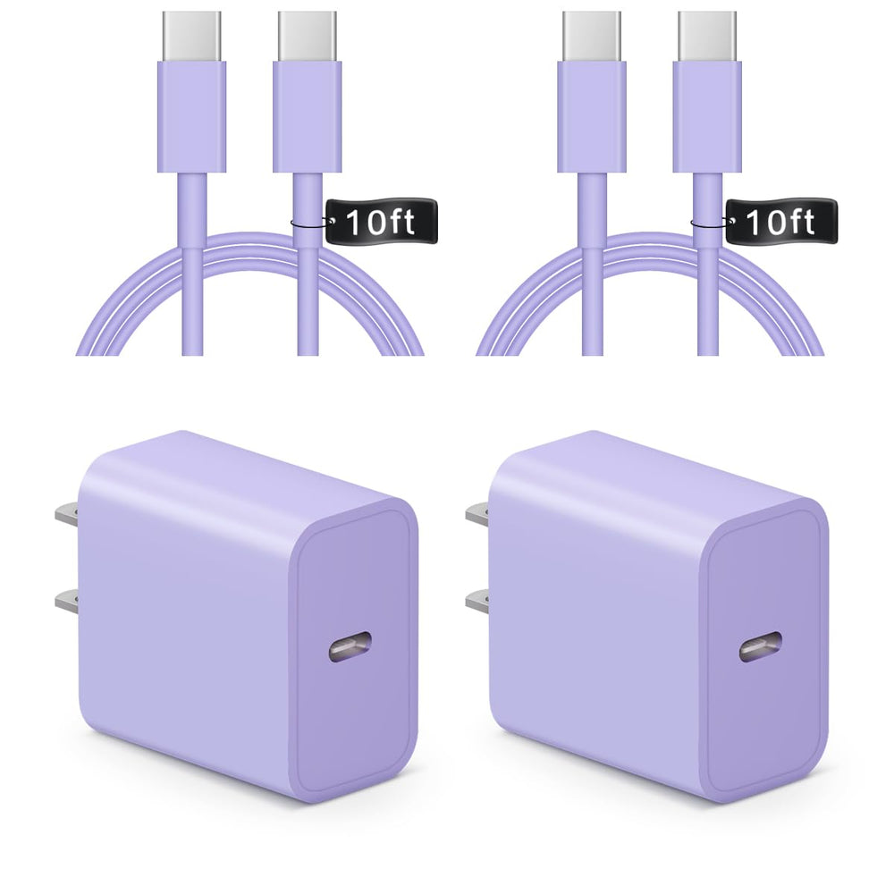 ONXROM 20W USB-C charger front view for fast charging