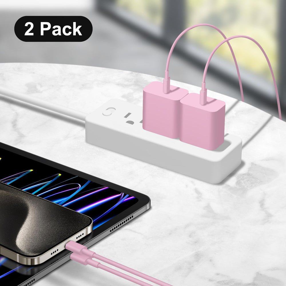 ONXROM pink charger design with compact styling