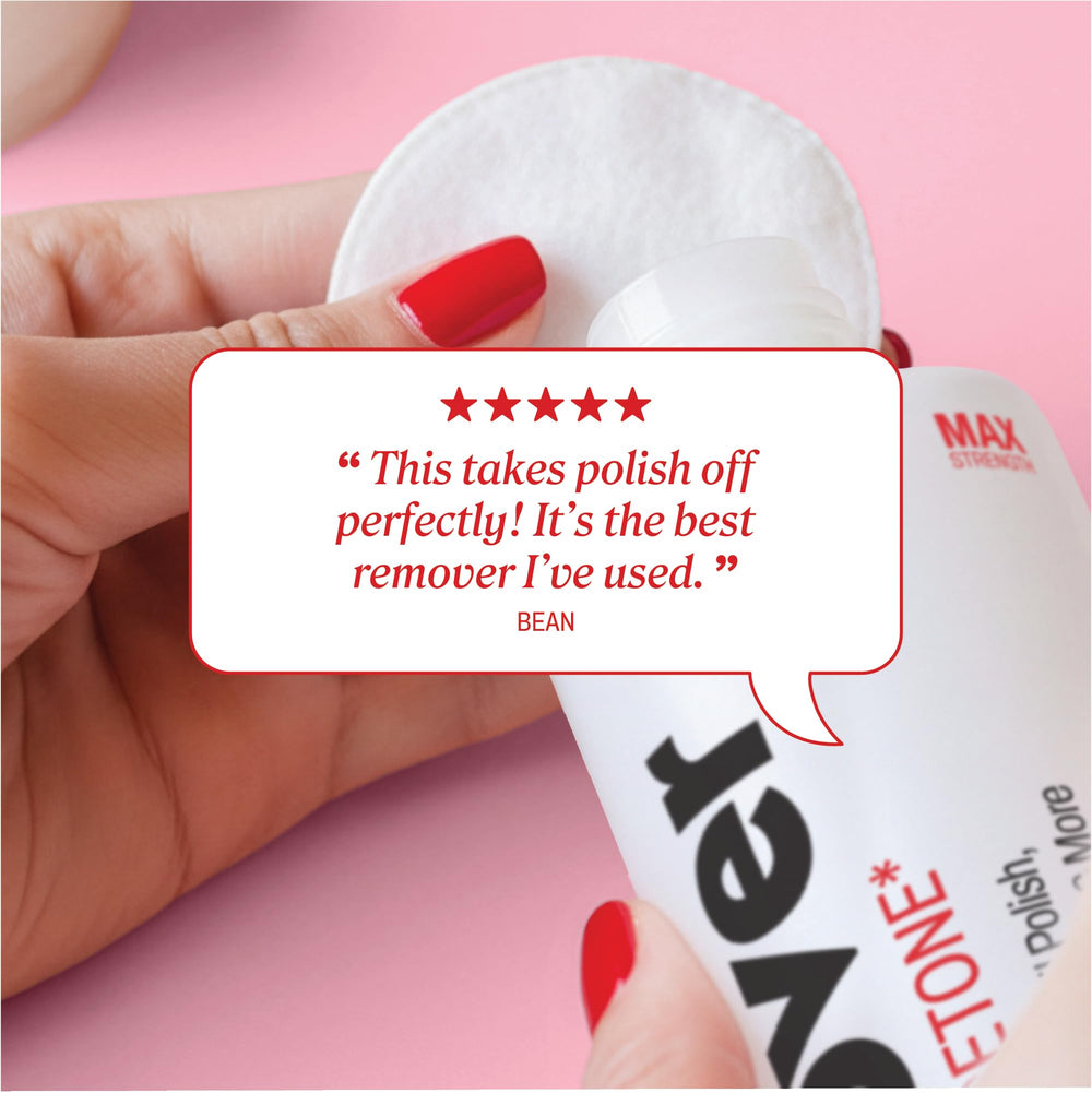 Onyx Professional gel polish removal shown for clean nails