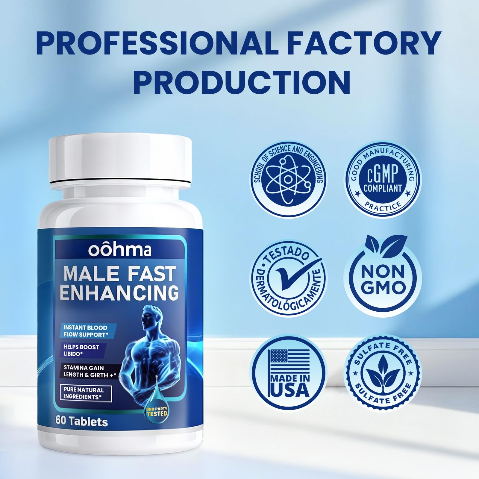 Oohma label-detail shows essential minerals like Zinc and Selenium.