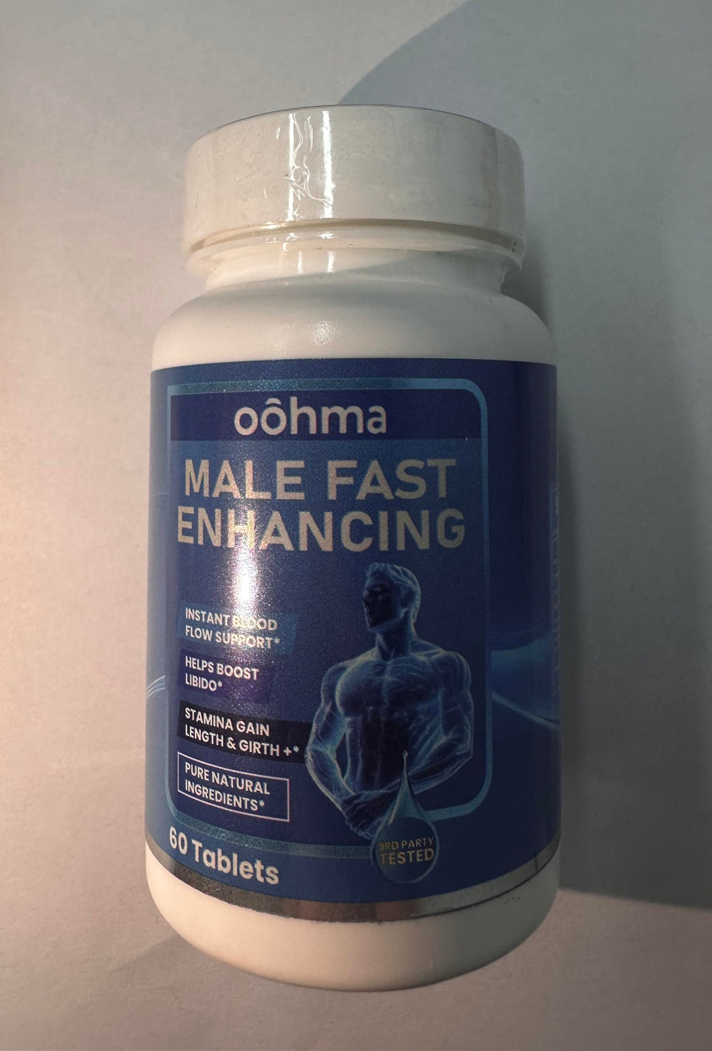 Oohma natural-ingredients-picture highlights Maca, Epimedium, Ginseng, and Pumpkin Seed.